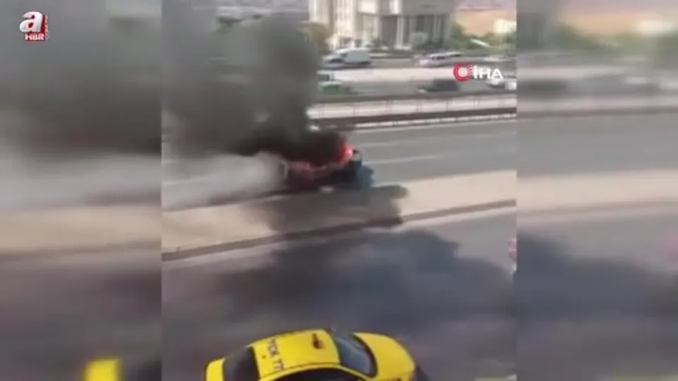 Esenyurt E5’te korku dolu anlar