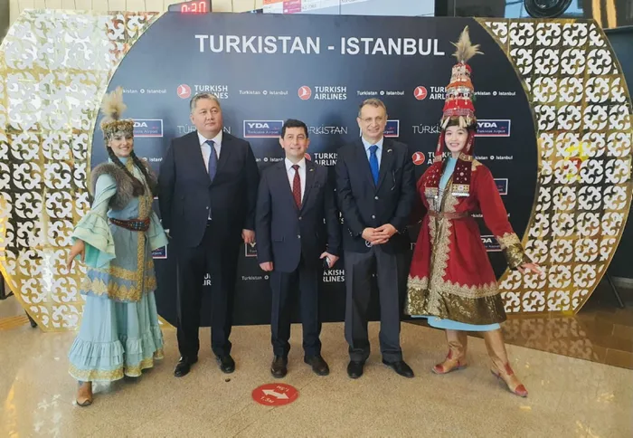 THY Türkistan’a ilk uçuşunu yaptı