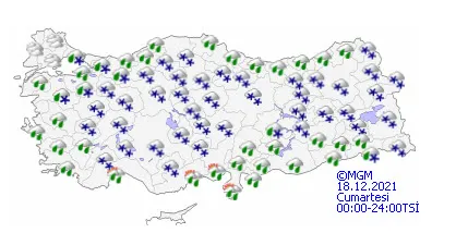 Meteoroloji'den İstanbul ve Ankara için kar uyarısı! Hafta sonu hangi illere kar yağacak? - 6