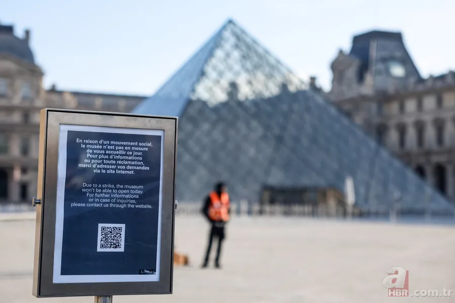 Fransa'da tarihi vurgun! Louvre Müzesi soygununa ait yeni görüntüler ortaya çıktı 18