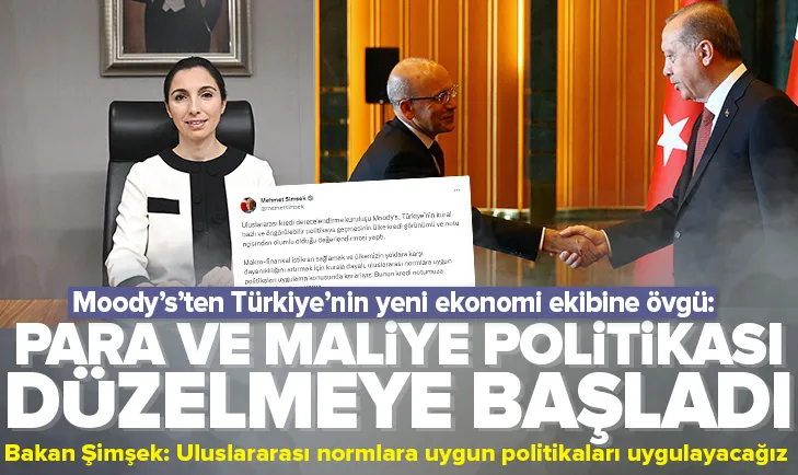 Türkiye’nin yeni ekonomi ekibine övgü