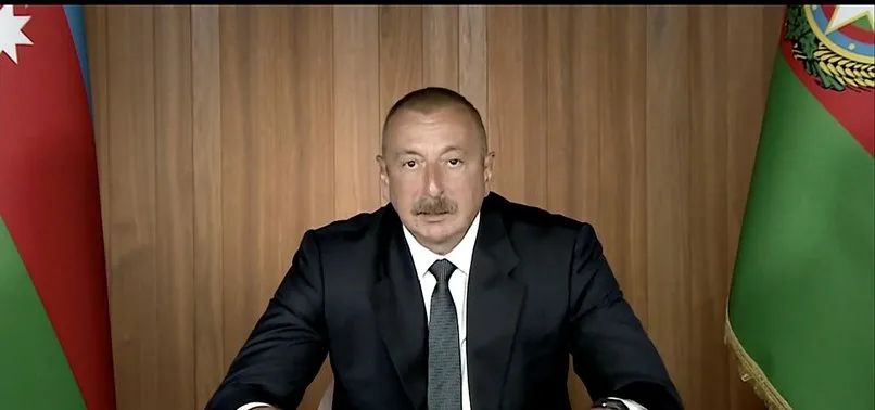 Son dakika: Cumhurbaşkanı Aliyev: Ermenistan ordusuna ait askeri araçları imha ettik