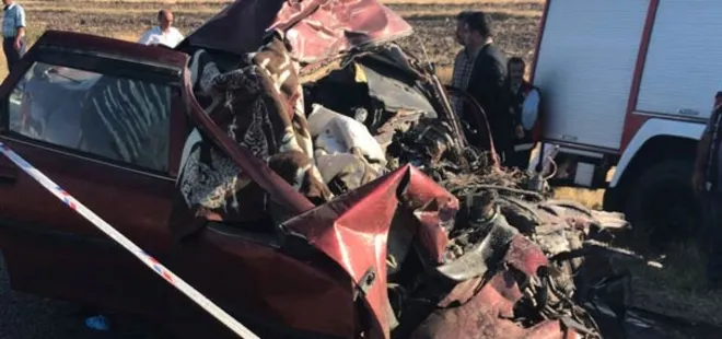 Çorum'da katliam gibi kaza!