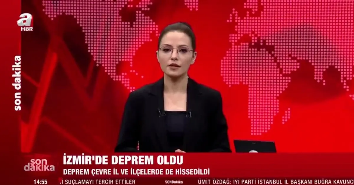izmir de deprem yasanan son depremin buyuklugu ve merkez ussu belli oldu son dakika ahaber son dakika video izle