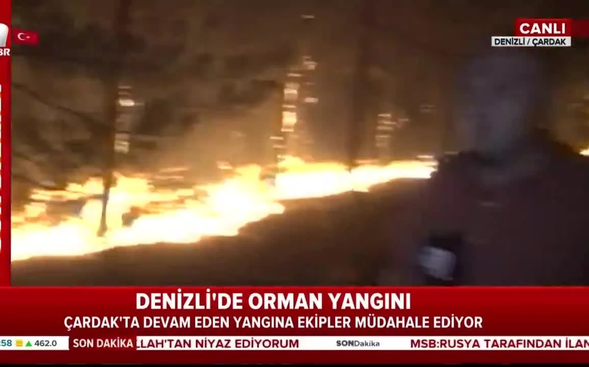 Denizli De Orman Yangini Ahaber Video Izle