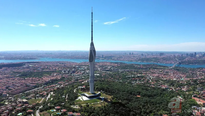 Çamlıca Kulesi'nde bir ilk! Yerden 169 metre yükseklikte evlilik teklifi 13