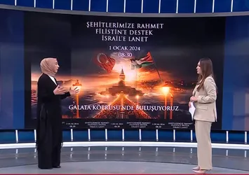 1 Ocak'ta ''Şehitlerimize Rahmet, Filistin'e Destek, İsrail'e Lanet" yürüyüşü! TÜRGEV Yönetim Kurulu Başkanı Doç. Dr. Fatmanur Altun A Haber'de
