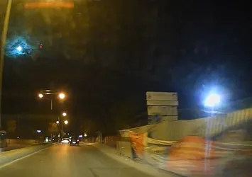 Gece düşen göktaşı İstanbul’u aydınlattı