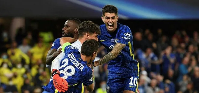 UEFA Süper Kupa Chelsea’nin! | Maviler, Villarreal’i penaltılara geçti