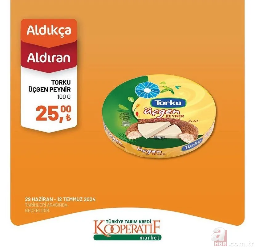 Tarım Kredi Market'te fırsat kataloğu geldi! 70 üründe indirim var: Gül suyu 47.90, buğday 18.50 TL, TK antep fıstığı 187,90 TL 21