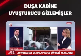 DUŞA KABİNE UYUŞTURUCU GİZLEMİŞLER!