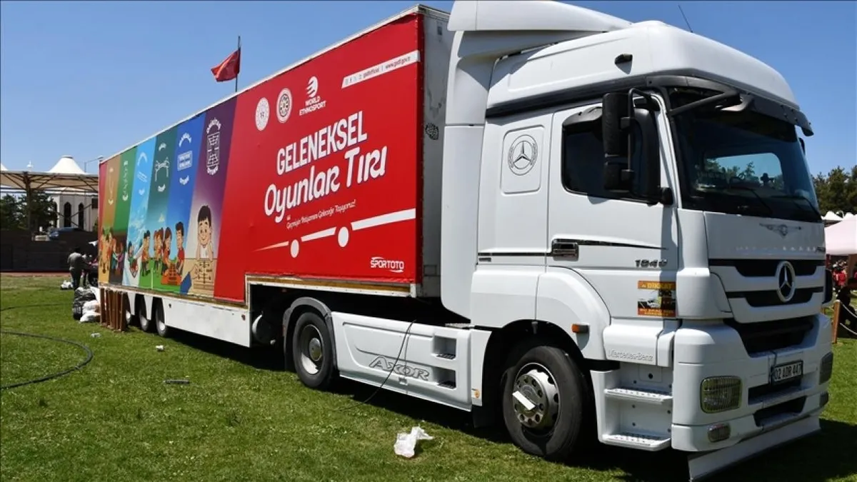 Geleneksel Oyunlar Tırı bir kez daha yola çıkıyor!