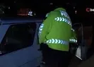 Polisten kaçamayınca ağlamaya başladı