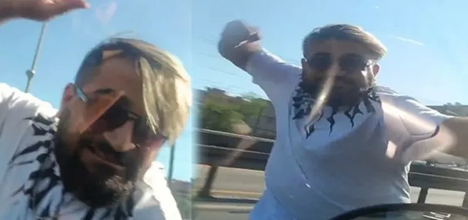 İstanbul’da tartıştığı aracın önünü keserek dehşet saçtı! Hamile kadının bulunduğu arabayı yumrukladı