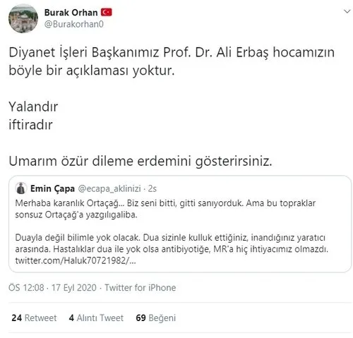 Yalan ifadeler üzerinden dini değerlere saldıran Emin Çapa'ya cevap - 2