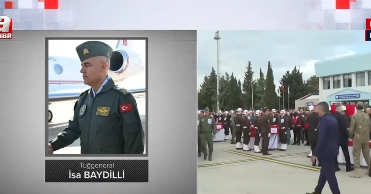 Helikopter kazası şehitlerine veda