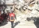 Malatya’da ağır hasarlı bina çöktü