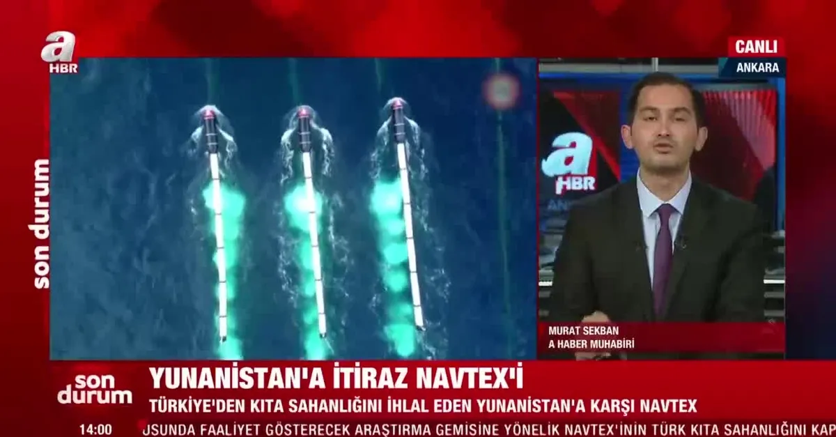 Yunanistan'a itiraz NAVTEX'i