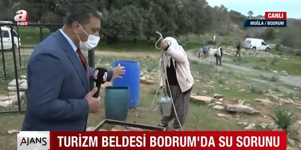 Turizm cenneti Bodrum'da suyu olmayan köy! - 2