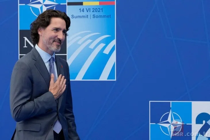 Trudeau’nun renkli çorapları NATO zirvesine damga vurdu!