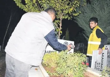 PKK’lıların mezar taşları değiştirildi