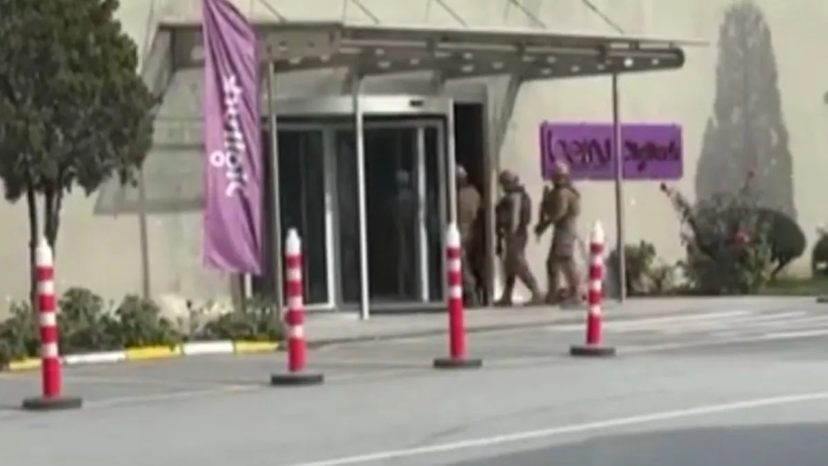 beIN SPORTS binasına silahlı baskın! Şahıs ikna edildi: Eşimden özür dileyecek