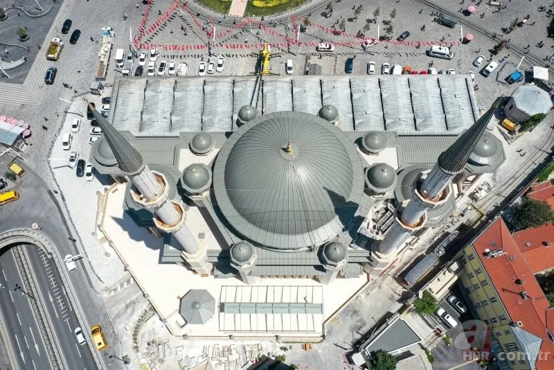 Taksim Camii’nde ilk namaz bugün kılındı! Başkan Erdoğan 27 yıl önce yerini böyle göstermişti 7