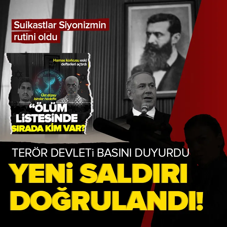 İsrail’den yeni suikast! Sırada kim var?