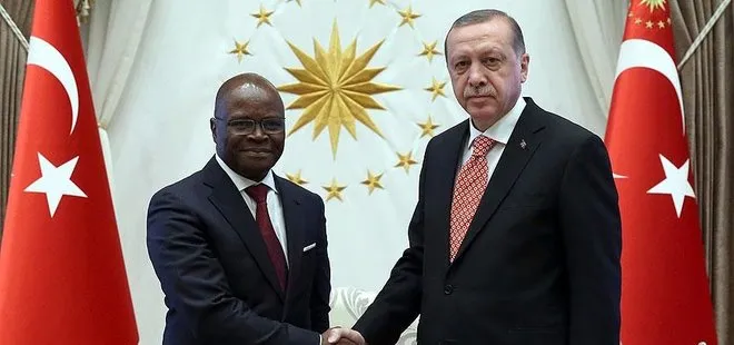 Cumhurbaşkanı Erdoğan, Benin Dışişleri Bakanı’nı kabul etti