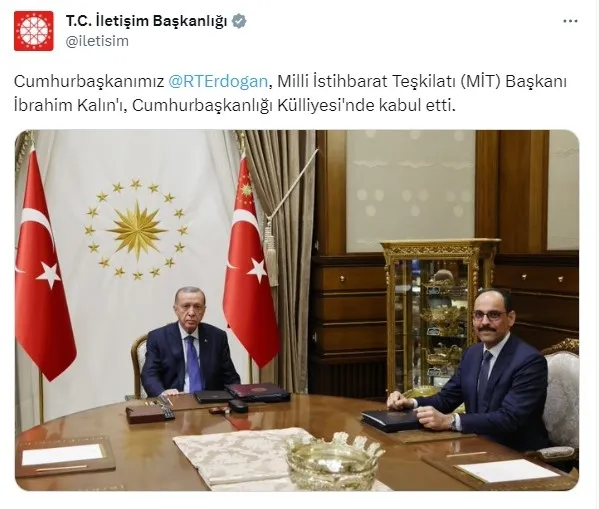 baskan-erdogan-milli-istihbarat-teskilati-baskani-ibrahim-kalini-cumhurbaskanligi-kulliyesinde-kabul-etti-1687371997607.jpg Başkan Erdoğan Millî İstihbarat Teşkilâtı Başkanı İbrahim Kalın'ı Külliye'de kabul etti - 1