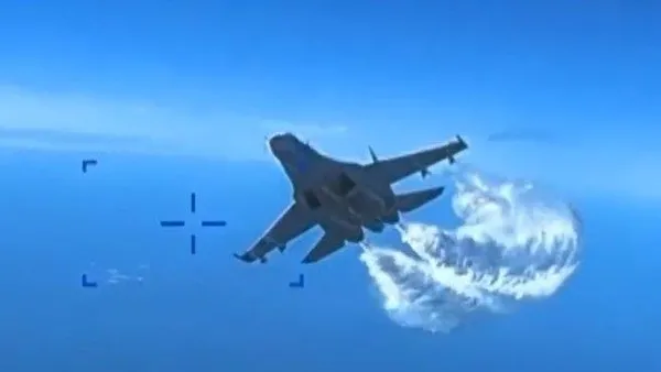 ABD-Rusya arasındaki İHA geriliminde flaş gelişme: O görüntüler yayınlandı! İşte Rusya’nın ABD İHA’sını düşürme anları