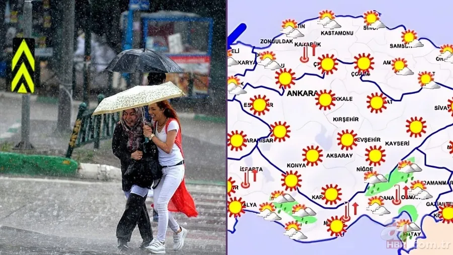 Meteoroloji’den kritik uyarı: Marmara’da sert rüzgar, Akdeniz’de gök gürültülü sağanak alarmı! Yeni haftada hava nasıl olacak? 1