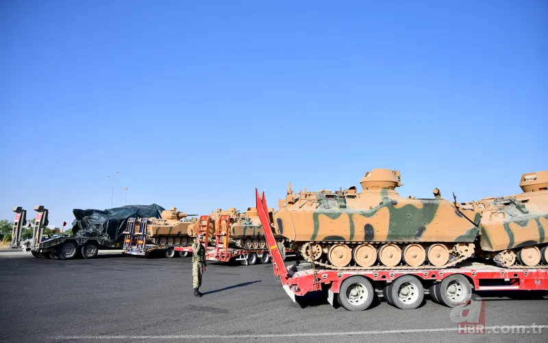 Son dakika: S-400 teslimatının ardından Suriye sınırında dikkat çeken sevkiyat 23