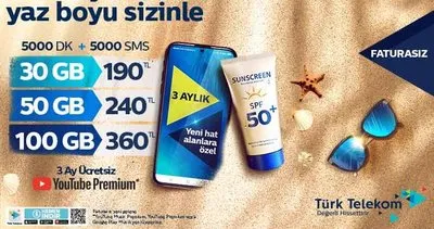 Türk Telekom – Yakmayan paketler yaz boyu sizinle Türk Telekom – Yakmayan paketler yaz boyu sizinle
