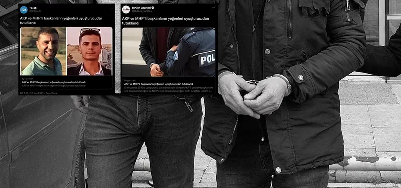 Fondaş medyanın 'uyuşturucu' tezgahı: 'AK Parti ve MHP'li başkanın yeğeni' dedikleri CHP'li isimlerin akrabası çıktı