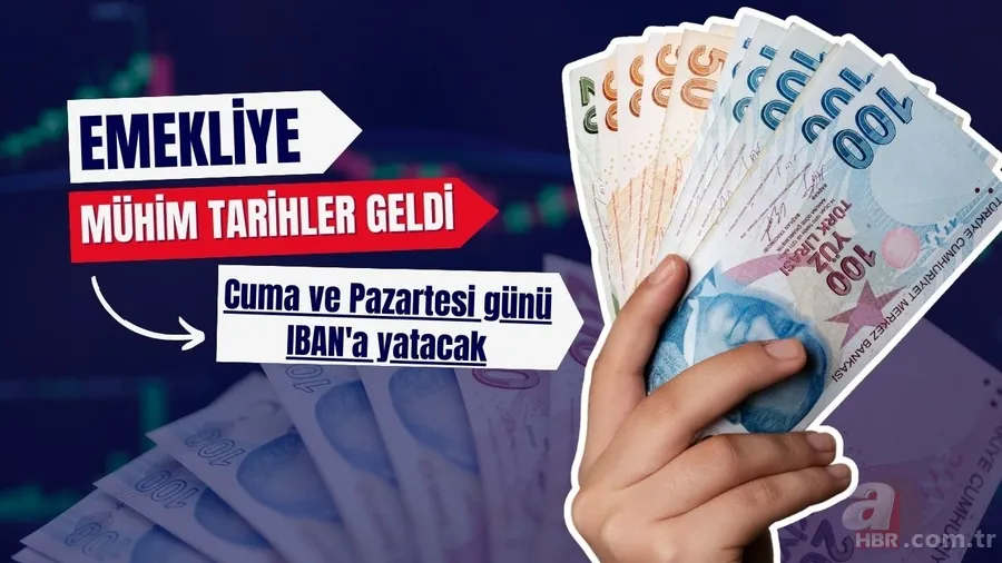 Emekliye mühim tarihler sıralandı! Cuma ve Pazartesi günü IBAN'a yatacak: 14.469, 17.250, 19.000 TL... 1