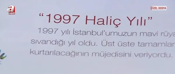 İşte Ekrem İmamoğlu’nun Haliç algısı ve AK Parti gerçeği…