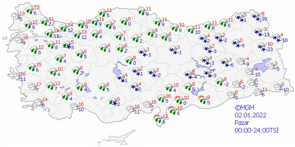 İstanbul ve Ankara’ya kar yağacak mı? Meteoroloji’den peş peşe uyarı! İşte 5 günlük hava durumu | Marmara’yı fırtına vuracak