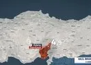 Adana 4,9 büyüklüğünde deprem