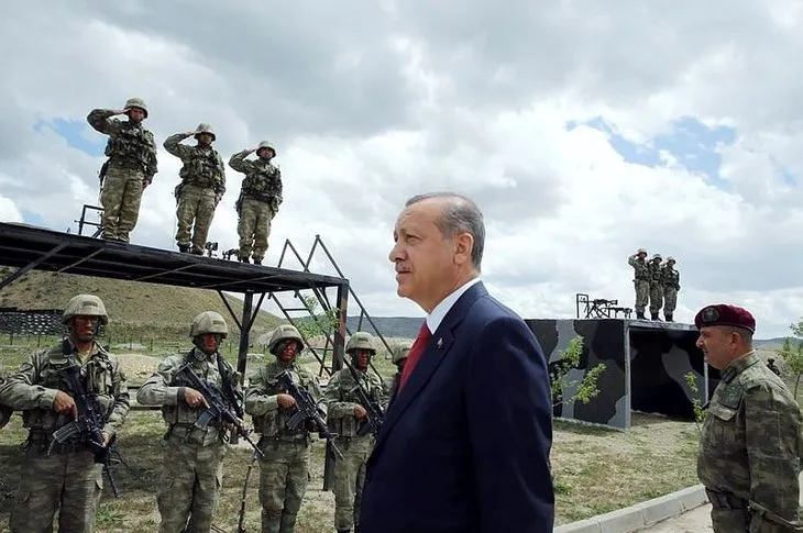 Cumhurbaşkanı Erdoğan’dan Özel Kuvvetler’e ziyaret