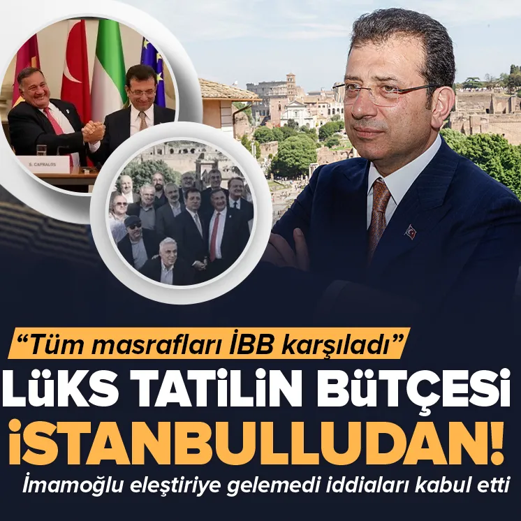 İmamoğlundan Roma için pişkin savunma