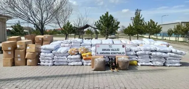 Ankara’da 12,2 ton sahte gıda ele geçirildi