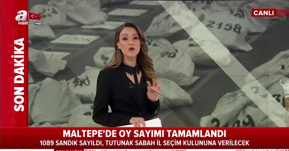 Maltepe'de oy sayımı tamamlandı