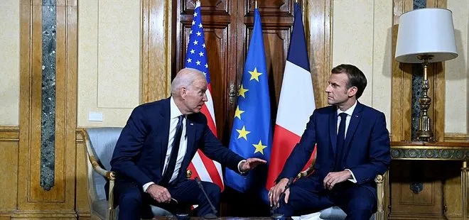 AUKUS krizi sonrası Biden ve Macron ilk kez bir araya geldi! Beceriksizce davrandık