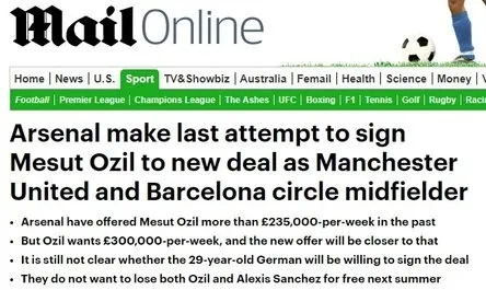 Arsenal, Mesut Özil'e son teklifini yapacak - 1