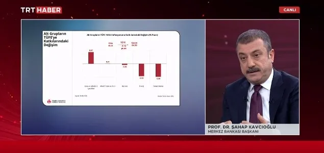 Merkez Bankası Başkanı Şahap Kavcıoğlu’ndan DÖVİZ ve ENFLASYON açıklaması