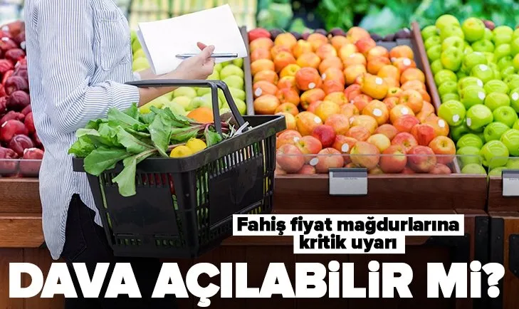Fahiş fiyatlarla mağdur edilen milyonlarca vatandaşa uyarı! O marketlere dava açabilirsiniz