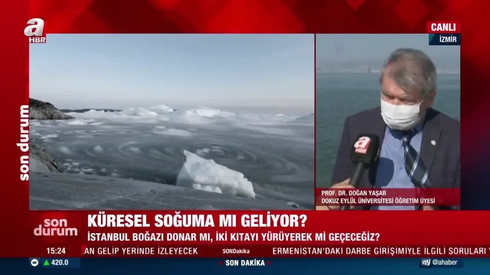 İstanbul Boğazı donacak mı? Prof. Dr. Doğan Yaşar bu soruya A Haber’de yanıt verdi