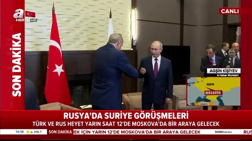 Türkiye ve Rusya arasında kritik görüşme