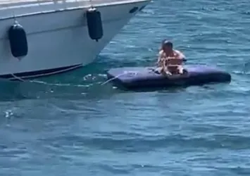 İlginç olay! Saros’ta deniz yatağında uyuyakaldı, 4 mil açıkta kurtarıldı